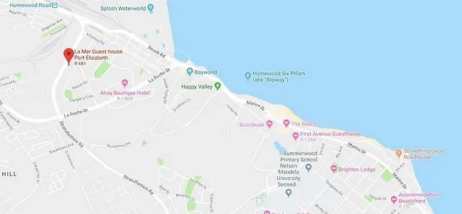 פורט אליזבת' La Mer Guesthouse